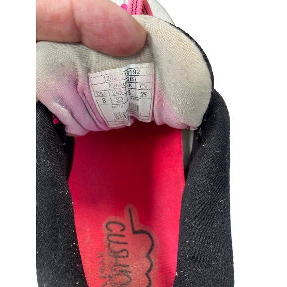 Brooks Ghost 11 Womens white black running sneakers size 8M SKU 9048 - Picture 7 of 16